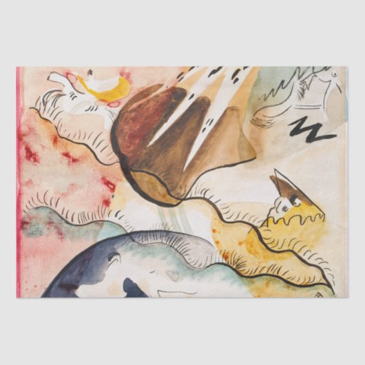 Moderne snijpapier voor ontkoppeling van kunstwerk tissuepapier (Voorkant)