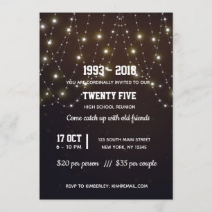 Moderne snoerlampjes kaart