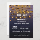 Moderne snoerlampjes kaart (Voorkant / Achterkant)