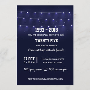 Moderne snoerlampjes kaart