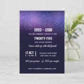 Moderne snoerlampjes kaart (Staand voorkant)