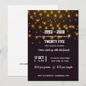 Moderne snoerlampjes kaart (Voorkant / Achterkant)