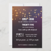 Moderne snoerlampjes kaart (Voorkant)