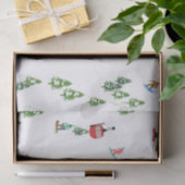 Moderne snowboarder tissuepapier (Geschenk)