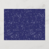 Moderne Snowy Blauwe Kerstboom Feestdagenkaart (Achterkant)