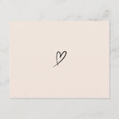 Moderne, sociale media iconen bedankkaart informatiekaartje (Achterkant)