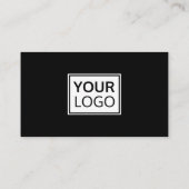 Moderne sociale media in zwart-wit of kleur aan de visitekaartje (Achterkant)