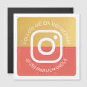 Moderne sociale media Pinterest Volg mij (Voorkant / Achterkant)