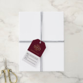 Moderne sociale media zakelijke logo prijs hanglab cadeaulabel (Met Touw)