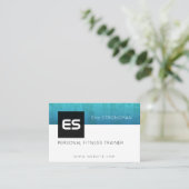 Moderne sociale mediasleep visitekaartje (Staand voorkant)