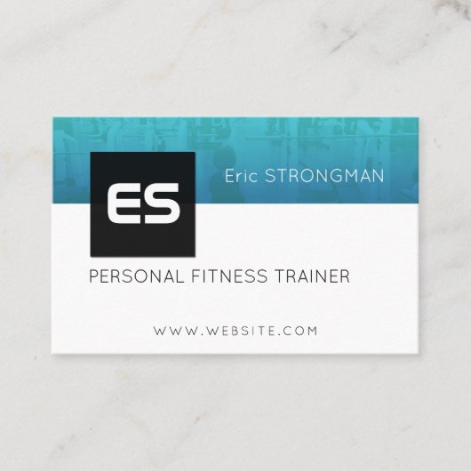 Moderne sociale mediasleep visitekaartje (Voorkant)