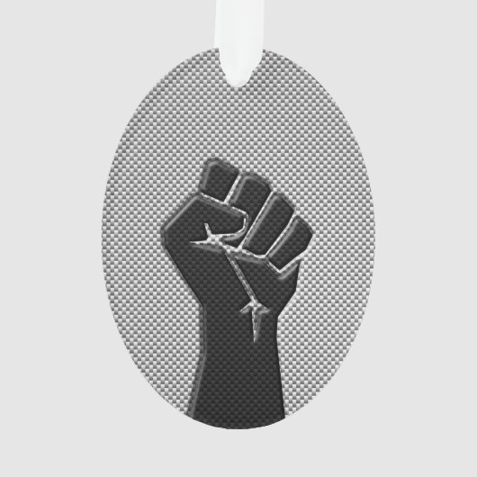 Moderne solidariteitslijst in koolstofvezelstijl ornament (achterkant)