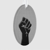 Moderne solidariteitslijst in koolstofvezelstijl ornament (voorkant)