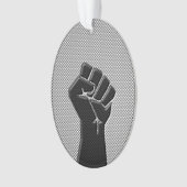 Moderne solidariteitslijst in koolstofvezelstijl ornament (voorkant)