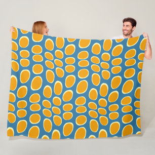 Moderne solide geometrische vormen patroon 23 fleece deken