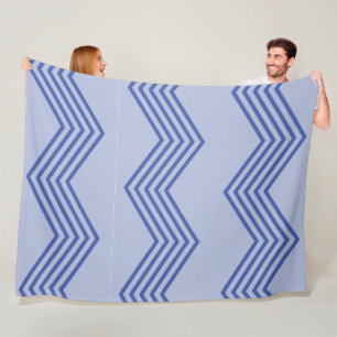 Moderne solide geometrische vormen patroon 7 fleece deken