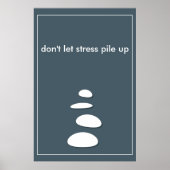 Moderne Spa Muurkunst Minimalistisch Poster (Voorkant)