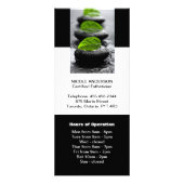 Moderne Spa Rack Kaart (Achterkant)