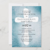 Moderne Spaanse Bevestiging Kaart (Voorkant)