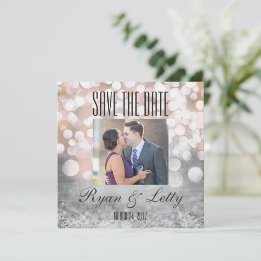 Moderne sparen de Kaarten van de Foto van de Datum (Staand voorkant)