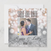 Moderne sparen de Kaarten van de Foto van de Datum (Voorkant)