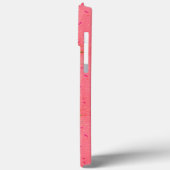 Moderne Sparkle glitter chic met naam Case-Mate iPhone Case (Achterkant / Links)