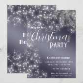 Moderne Sparkle grenen tak zakelijke Kerstmis Kaart (Voorkant / Achterkant)