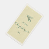 Moderne sparrentak voor Kerstmis Servet (Hoek)