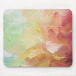 Moderne, speciaal voor roodgulden Blauwgroen oliev Muismat