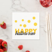 Moderne, speelse design van Happy Halloween Servet (Insitu)