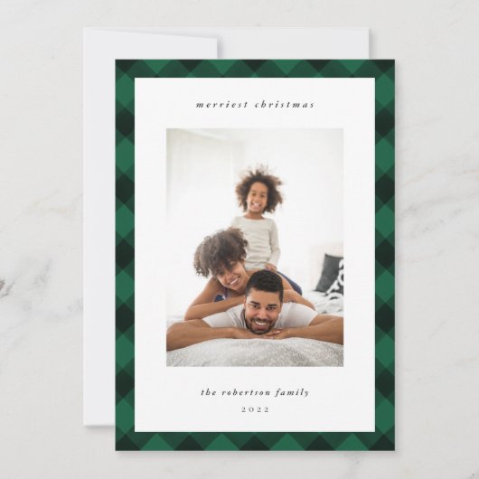 Moderne spelden voor feestdag feestdagenkaart (Voorkant)