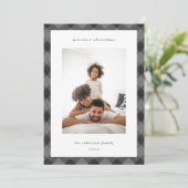 Moderne spelden voor feestdag feestdagenkaart (Staand voorkant)