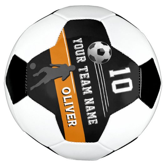 Moderne Speler Naam Nummer Team Voetbal (Gedraaid)