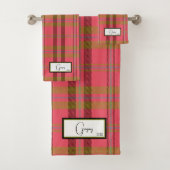 Moderne spelset van speldehanddoek voor rotatieper bad handdoek (Insitu)