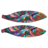 Moderne spiegel van verf basketbal (Panelen)