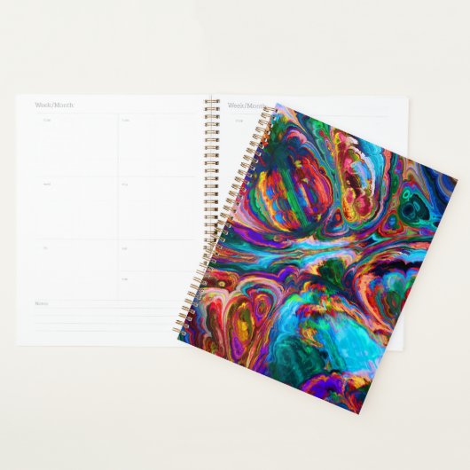 Moderne spiegel van verf planner (Display)