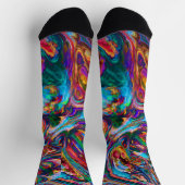 Moderne spiegel van verf sokken (Top)