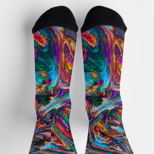 Moderne spiegel van verf sokken (Top)