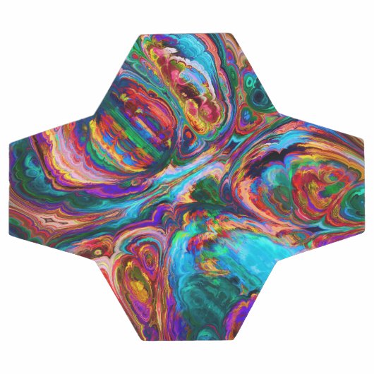 Moderne spiegel van verf voetbal (Enkel)