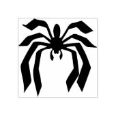 Moderne spin silhouet art stempel (Afrduk)