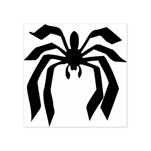 Moderne spin silhouet art stempel (Afrduk)