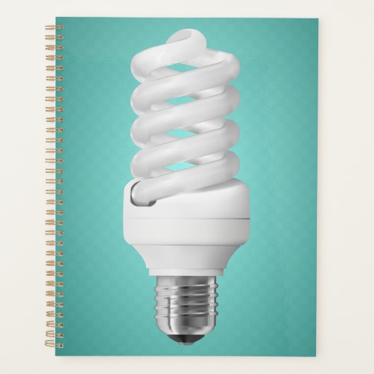 Moderne Spiraal Compacte Fluorescentie Lamp Planner (Voorkant)
