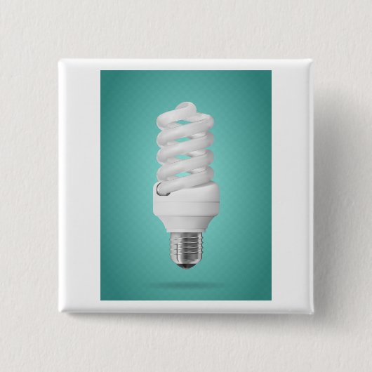 Moderne Spiraal Compacte Fluorescentie Lamp Vierkante Button 5,1 Cm (Voorkant)