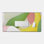 Moderne Spiraalpatronen Bureaumat (Keyboard & Muis)