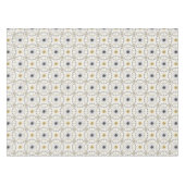 Moderne spiralen in goud en zwart tafelkleed (Voorkant (Horizontaal))