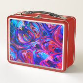 Moderne Splash van Paarse Hue Paints (Voorkant)