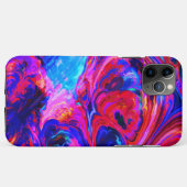 Moderne Splash van Paarse Hue Paints Case-Mate iPhone Case (Achterkant (horizontaal))