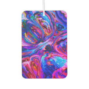 Moderne Splash van Paarse Hue Paints Luchtverfrisser