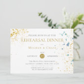 Moderne Spletters voor lichte, roestblauwe verf Kaart (Staand voorkant)