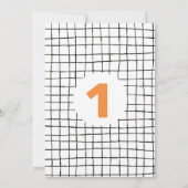 Moderne Sport All Star verjaardagsfeestje Kaart (Achterkant)